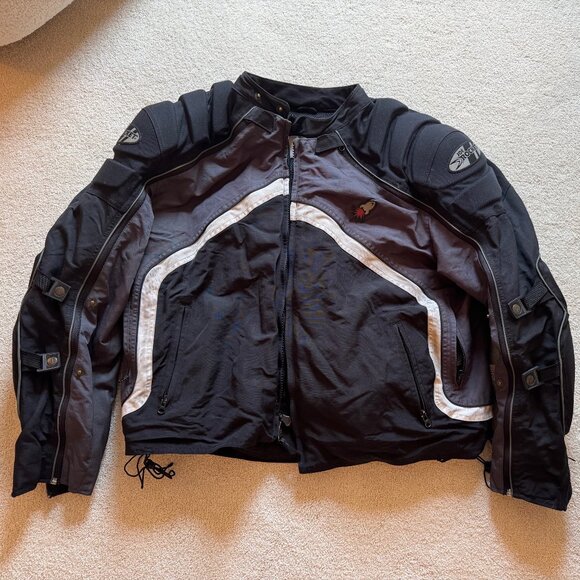Joe Rocket Motorcycle Biker Jacket Size Men's 2XL